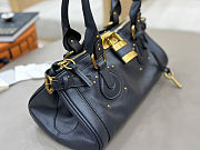 Fortok Chloé Paddington bag in Grey 36*18*18cm - 2