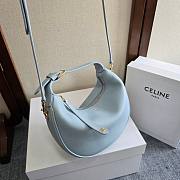 Fortok Celine Lulu bag in Blue 21x24x5cm - 4