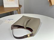 Fortok Chloe Marcie hobo bag Motty Grey 28*21*10cm - 3