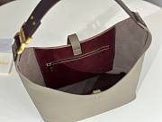 Fortok Chloe Marcie hobo bag Motty Grey 28*21*10cm - 2