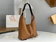 Fortok Chloe Marcie hobo bag Brown 28*21*10cm - 4