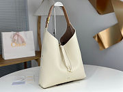 Fortok Chloe Marcie hobo Large bag White Cream 36*29*10cm - 3
