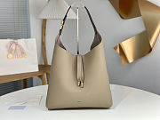 Fortok Chloe Marcie hobo Large bag Motty Grey 36*29*10cm - 1
