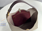Fortok Chloe Marcie hobo Large bag Motty Grey 36*29*10cm - 4
