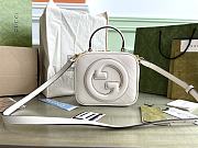 Fortok Gucci Blondie Top Handle Bag White 17x15x9cm - 1