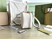 Fortok Gucci Blondie Top Handle Bag White 17x15x9cm - 6