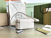 Fortok Gucci Blondie Top Handle Bag White 17x15x9cm - 5