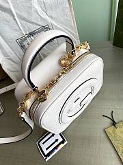 Fortok Gucci Blondie Top Handle Bag White 17x15x9cm - 3