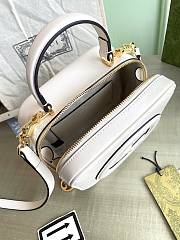 Fortok Gucci Blondie Top Handle Bag White 17x15x9cm - 2