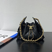 Fortok Chanel 25 Black Mini Bag Caviar 20 x 22 x 12.5cm - 1