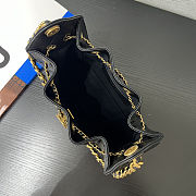 Fortok Chanel 25 Black Mini Bag Caviar 20 x 22 x 12.5cm - 6