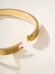 Cartier Love Bracelet Brushed Version Gold - 2