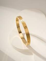 Cartier Love Bracelet Brushed Version Gold - 3
