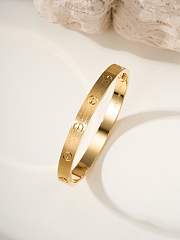 Cartier Love Bracelet Brushed Version Gold - 5
