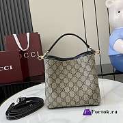 Fortok Gucci Ophidia Bag Black & Brown 815118 20.5x18x11.5cm - 2