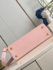 Fortok Louis Vuitton Capucines Large bag in pink Taurillon 31.5x20x11cm - 4