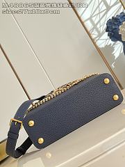 Fortok Louis Vuitton Capucines bag in Navy Blue Taurillon 27 x 17.3 x 9cm - 6