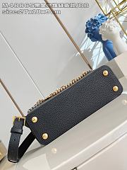 Fortok Louis Vuitton Capucines bag in Black Taurillon 27 x 17.3 x 9cm - 3