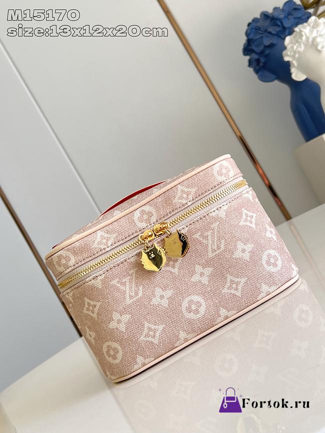 Fortok Louis Vuitton Nice Mini vanity case Grace Coddington 13.5 x 12 x 20 cm - 1