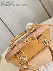 Fortok Louis Vuitton Monogram Miroir Alma handbag Gold 17.5 x 11.5 x 23.5cm - 3