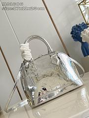 Fortok Louis Vuitton Monogram Miroir Alma handbag Silver 17.5 x 11.5 x 23.5cm - 1