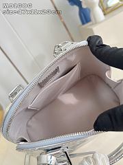 Fortok Louis Vuitton Monogram Miroir Alma handbag Silver 17.5 x 11.5 x 23.5cm - 6