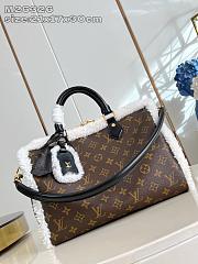 Fortok Louis Vuitton Speedy Soft 30 Teddy Shearling 21 x 17 x 30cm - 1