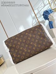 Fortok Louis Vuitton Speedy Soft 30 Teddy Shearling 21 x 17 x 30cm - 2
