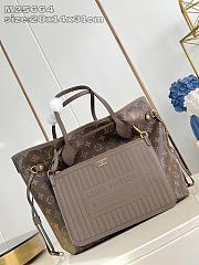 Fortok Louis Vuitton Neverfull Inside Out Brown 28 x 14 x 31cm - 1