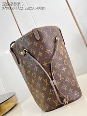 Fortok Louis Vuitton Neverfull Inside Out Brown 28 x 14 x 31cm - 6