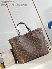 Fortok Louis Vuitton Neverfull Inside Out Brown 28 x 14 x 31cm - 5