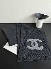 Fortok Chanel Scarf Grey  - 5