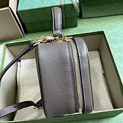 Fortok Gucci Blondie Top Handle Bag Taupe 17x15x9cm - 6