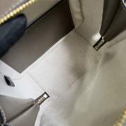 Fortok Gucci Blondie Top Handle Bag Taupe 17x15x9cm - 5