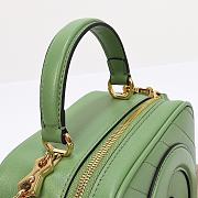 Fortok Gucci Blondie Top Handle Bag Green 17x15x9cm - 4