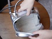 Fortok Gucci Blondie Top Handle Bag Silver 17x15x9cm - 2