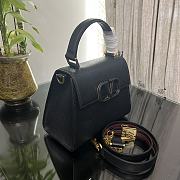 Fortok Valentino Vsling Handbag Top Handle Black 22x16x9cm - 6