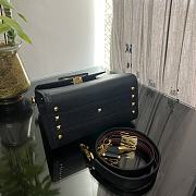 Fortok Valentino Vsling Handbag Top Handle Black 22x16x9cm - 4