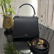 Fortok Valentino Vsling Handbag Top Handle Black 22x16x9cm - 2