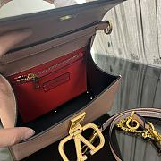 Fortok Valentino Vsling Handbag Top Handle Blush Pink  22x16x9cm  - 4