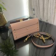 Fortok Valentino Vsling Handbag Top Handle Blush Pink  22x16x9cm  - 3