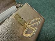 Fortok Valentino Vsling Handbag Top Handle Gold  22x16x9cm - 3