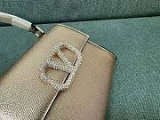 Fortok Valentino Vsling Handbag Top Handle Gold  22x16x9cm - 2