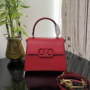 Fortok Valentino Vsling Handbag Top Handle Red 22x16x9cm - 1