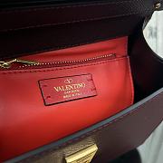 Fortok Valentino Vsling Handbag Top Handle Rouge 25x12x17cm - 6