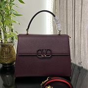 Fortok Valentino Vsling Handbag Top Handle Rouge 30 x 21 x 14 cm - 1