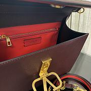 Fortok Valentino Vsling Handbag Top Handle Rouge 30 x 21 x 14 cm - 5