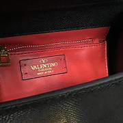 Fortok Valentino Vsling Handbag Top Handle Black 25x12x17cm - 6