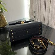 Fortok Valentino Vsling Handbag Top Handle Black 25x12x17cm - 4