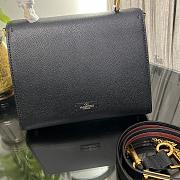 Fortok Valentino Vsling Handbag Top Handle Black 25x12x17cm - 3